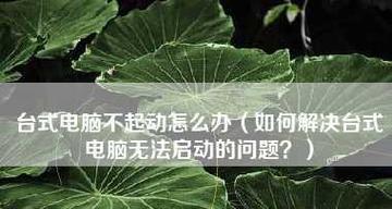 解决台式电脑启动慢的问题（提升台式电脑启动速度的实用方法）